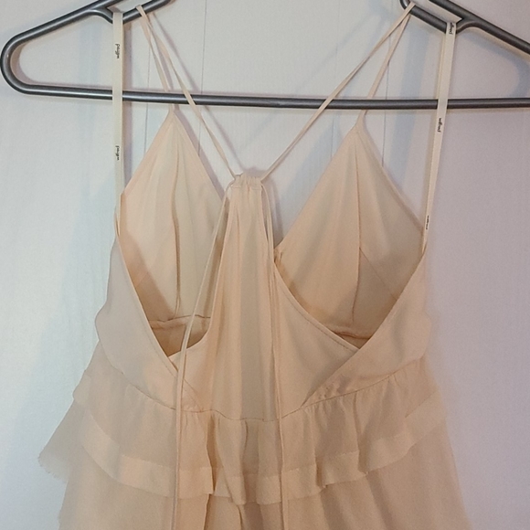 Cream Wilfred ruffle dress XXS - Picture 5 of 8